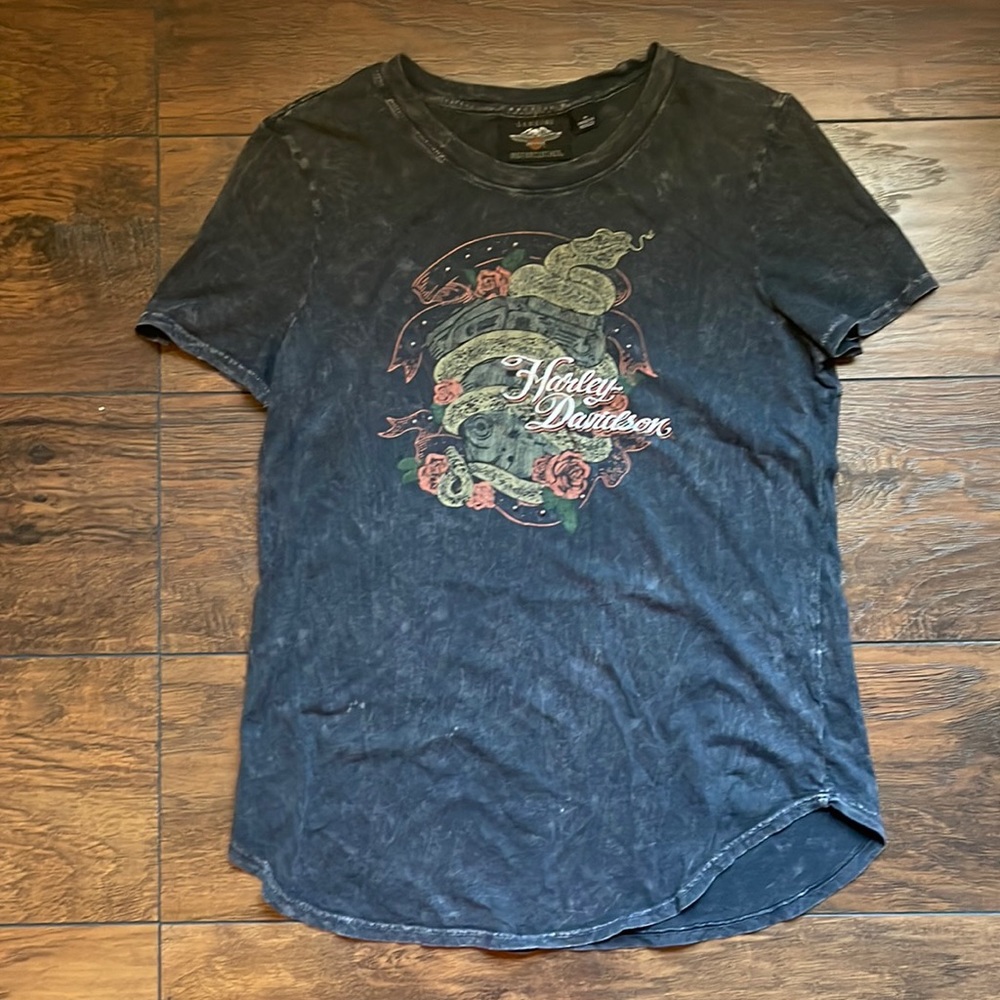 Harley Davidson Snake design T-Shirt